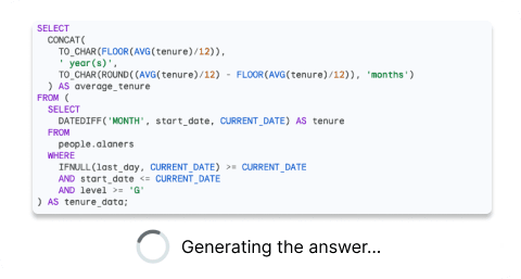 Code generation